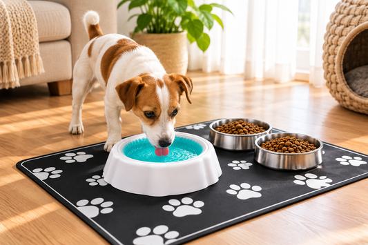 Bebedero Congelante + Mat de Alimentación 4PATAS